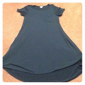 Small, Teal Lularoe Carly - Like New